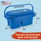 16-Hole Plastic Paint Brush Cleaner Washer & Paint Brush Holder with Palette Lid for Acrylic, Watercolor & Oil Paints